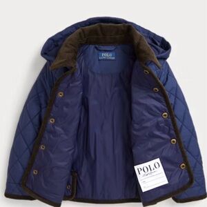 Polo Ralph Lauren Blue Quilted Jacket